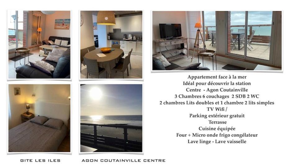 Les Iles Vue Sur Mer Agon-Coutainville Exterior photo